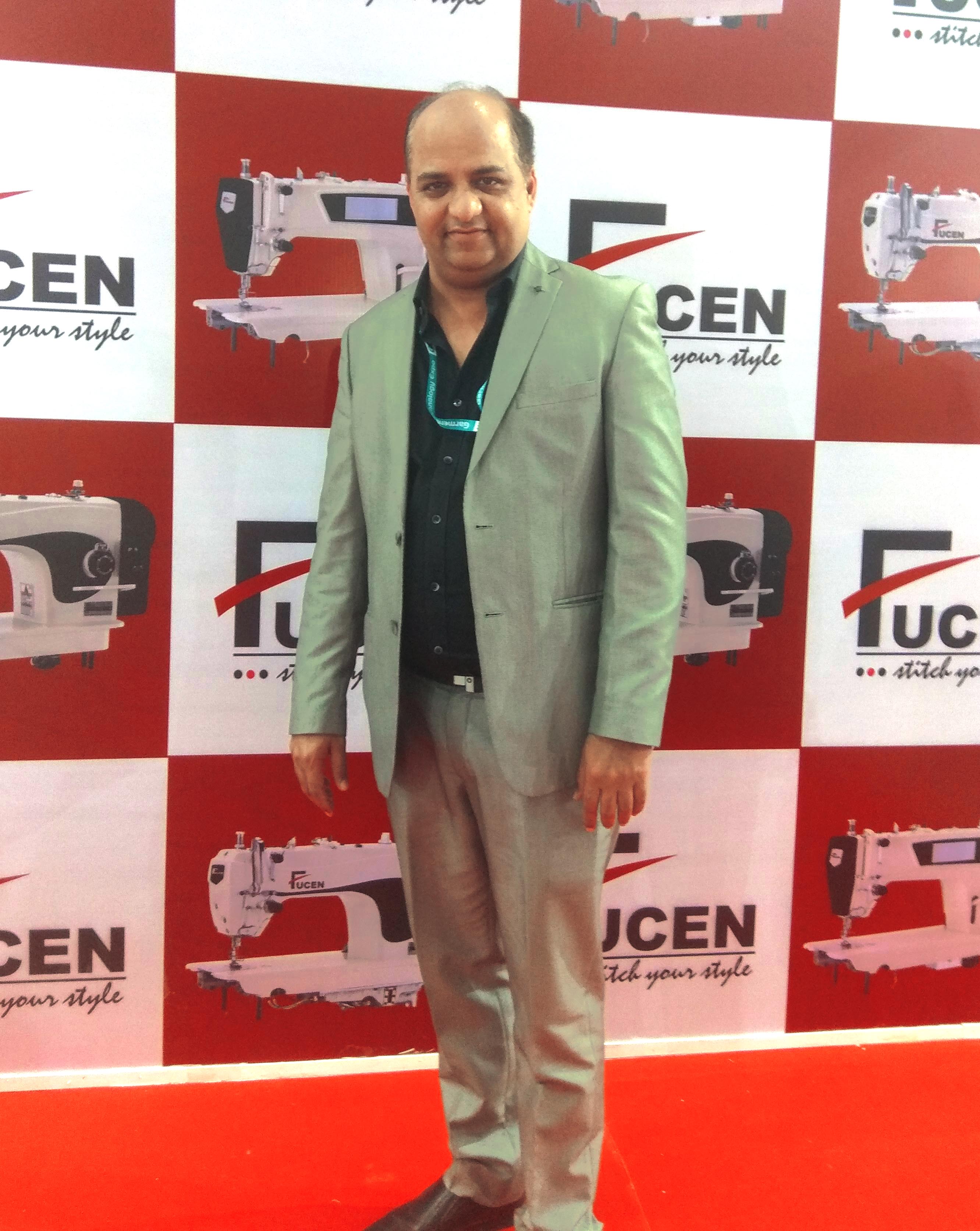 t Narang, Director, STI Apparel Automation Pvt. Ltd. (India Business Partner of Fucen)