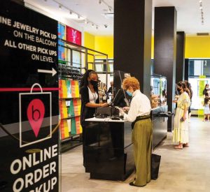 offline shopping retail