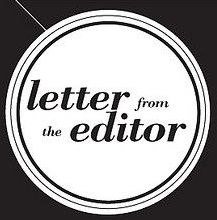 letter from editor