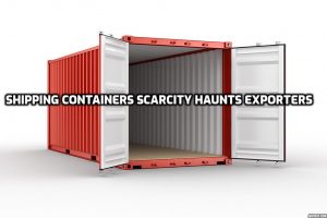 Shipping containers scarcity & increased Freight Cost haunts exporters