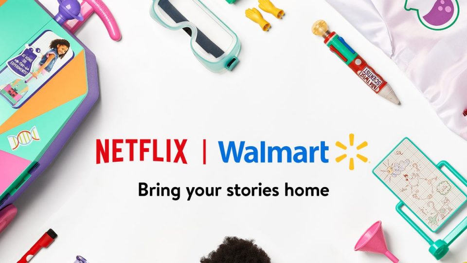 Walmart and Netflix Collaborates, to Launch Netflix Consumer Products In The US