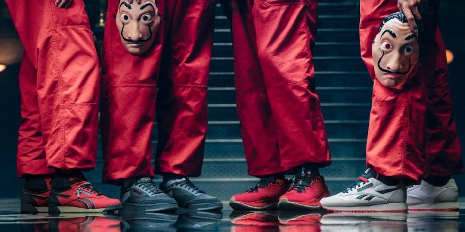 Reebok Unveils 'Money Heist' Inspired Sneakers & Apparel Range