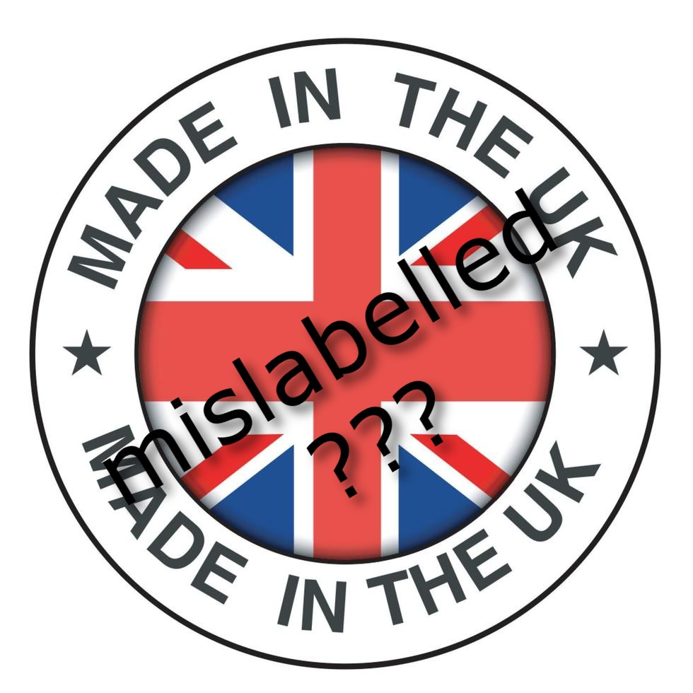 ‘Made in UK’ labels on clothes made in South Asia?