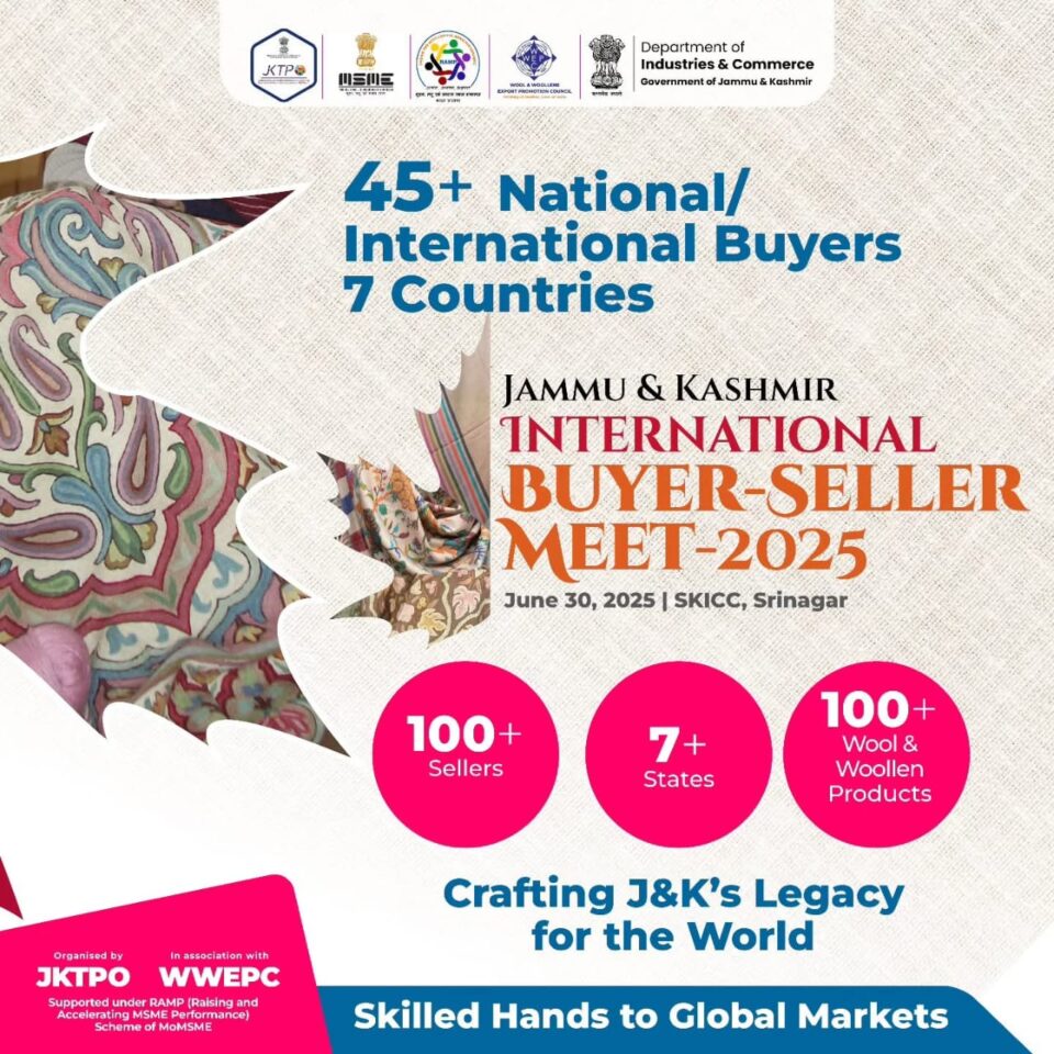 WWEPC and JKTPO Join Hands to Promote Exports from Jammu & Kashmir