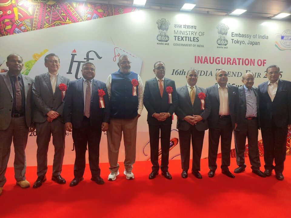 Hon’ble Union Minister of Textiles, Shri Giriraj Singh, Inaugurated the India Tex Trend Fair at Tokyo, Japan