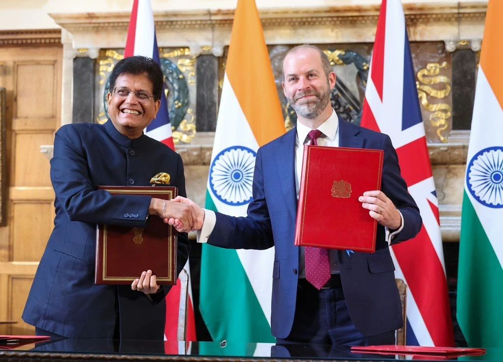 India–UK FTA Signed in Presence of PM Modi and Industry Leaders
