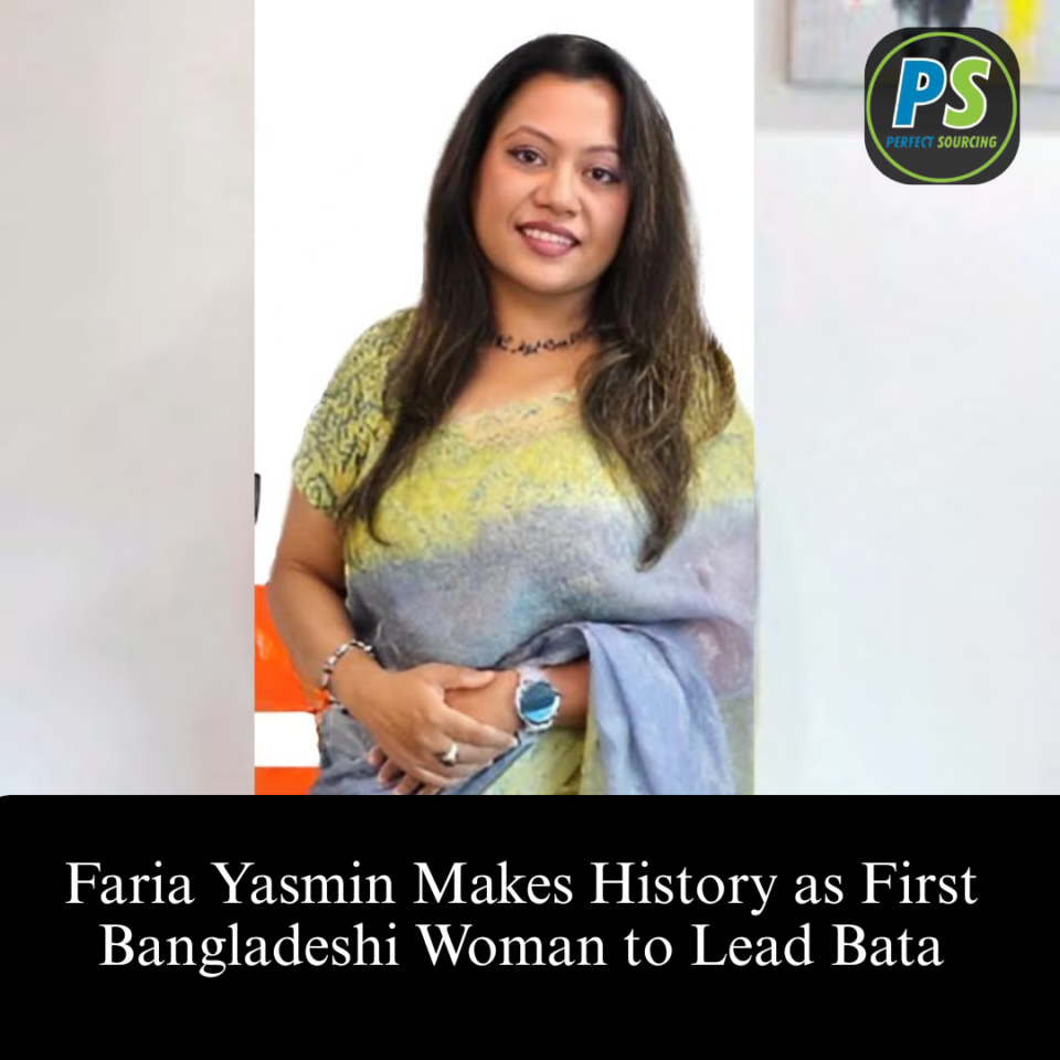 Faria Yasmin Makes History as First Bangladeshi Woman to Lead Bata