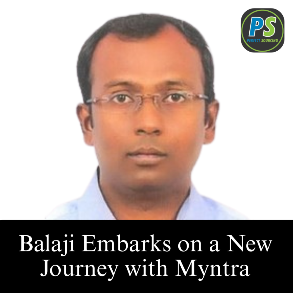 Balaji Embarks on a New Journey with Myntra