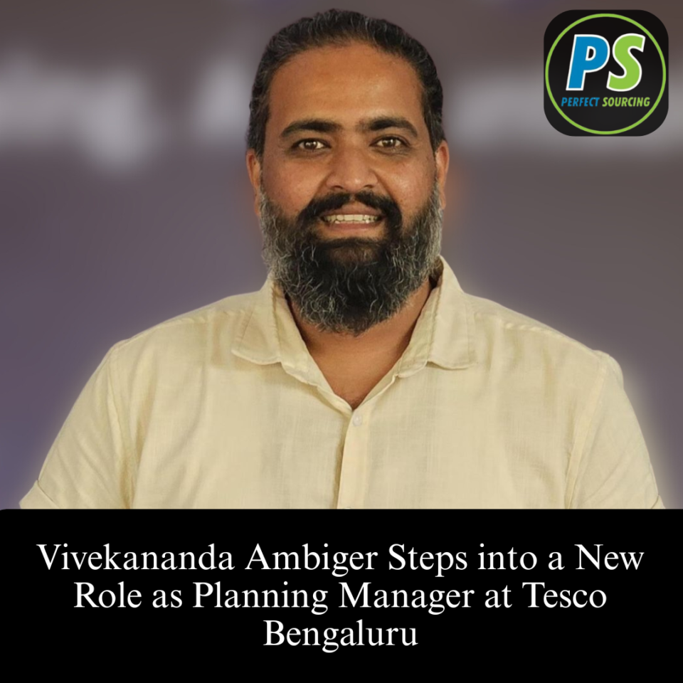 Vivekananda Ambiger Steps into a New Role as Planning Manager at Tesco Bengaluru
