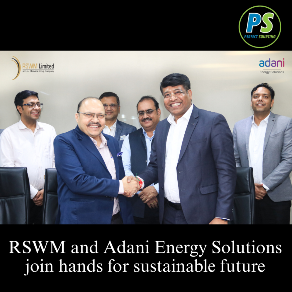 RSWM and Adani Energy Solutions join hands for sustainable future