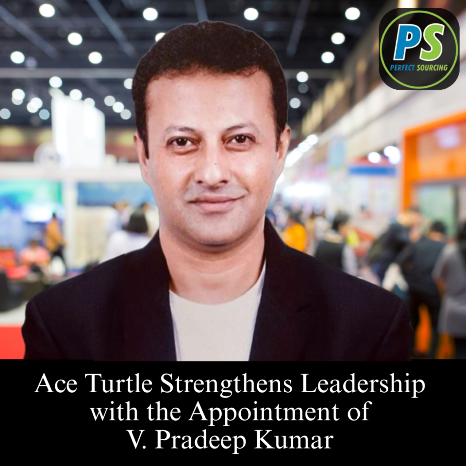 Ace Turtle Strengthens Leadership with the Appointment of V. Pradeep Kumar