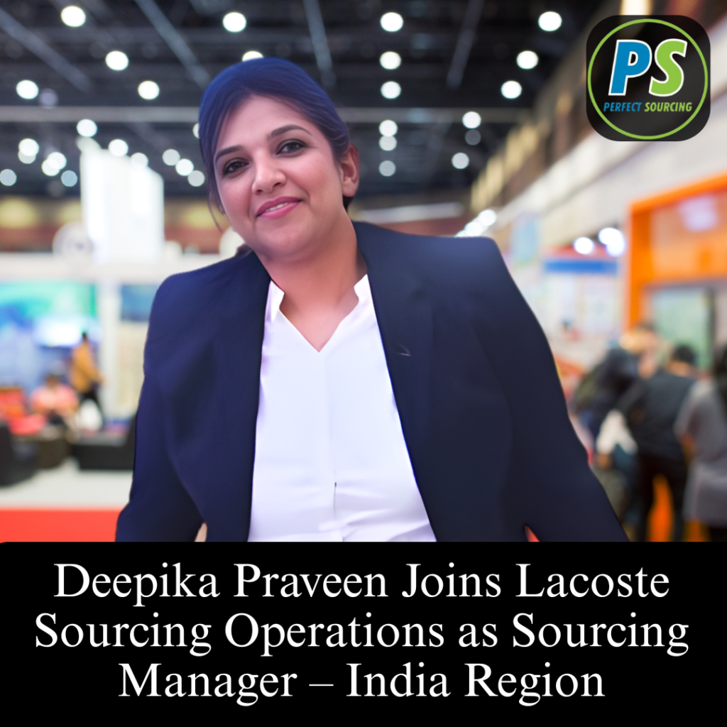 Deepika Praveen Joins Lacoste Sourcing Operations as Sourcing Manager – India Region