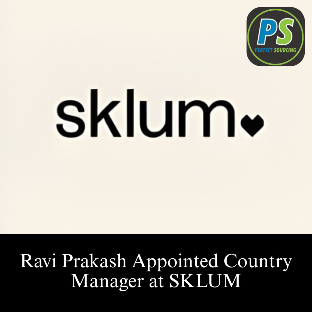 Ravi Prakash Appointed Country Manager at SKLUM