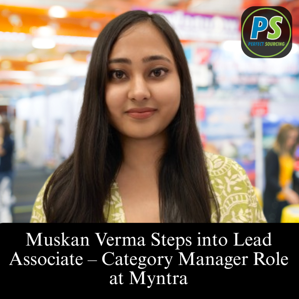 Muskan Verma Steps into Lead Associate – Category Manager Role at Myntra