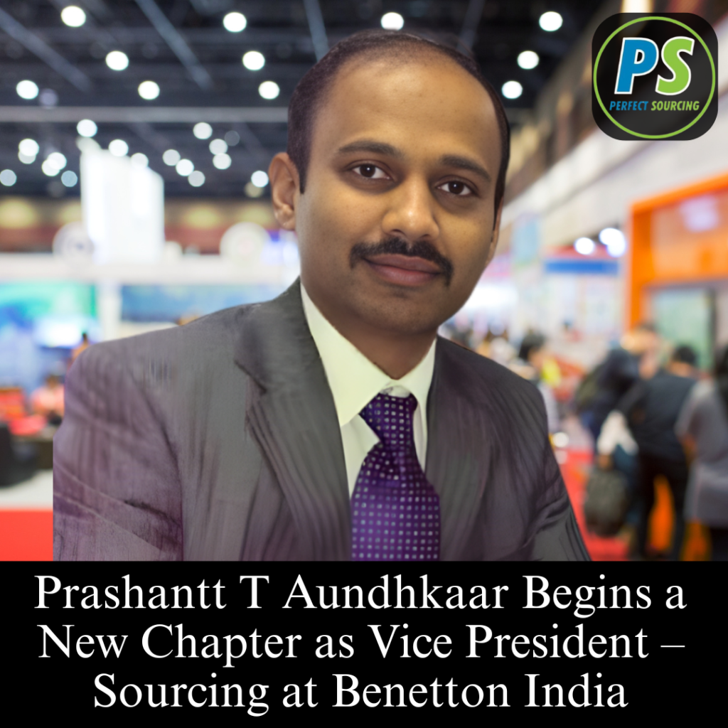 Prashantt T Aundhkaar Begins a New Chapter as Vice President – Sourcing at Benetton India