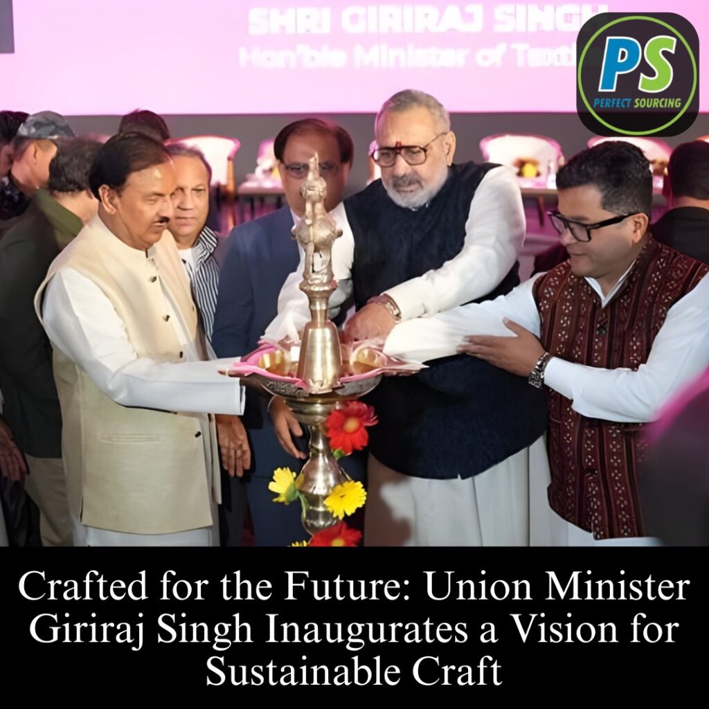 Crafted for the Future: Union Minister Giriraj Singh Inaugurates a Vision for Sustainable Craft