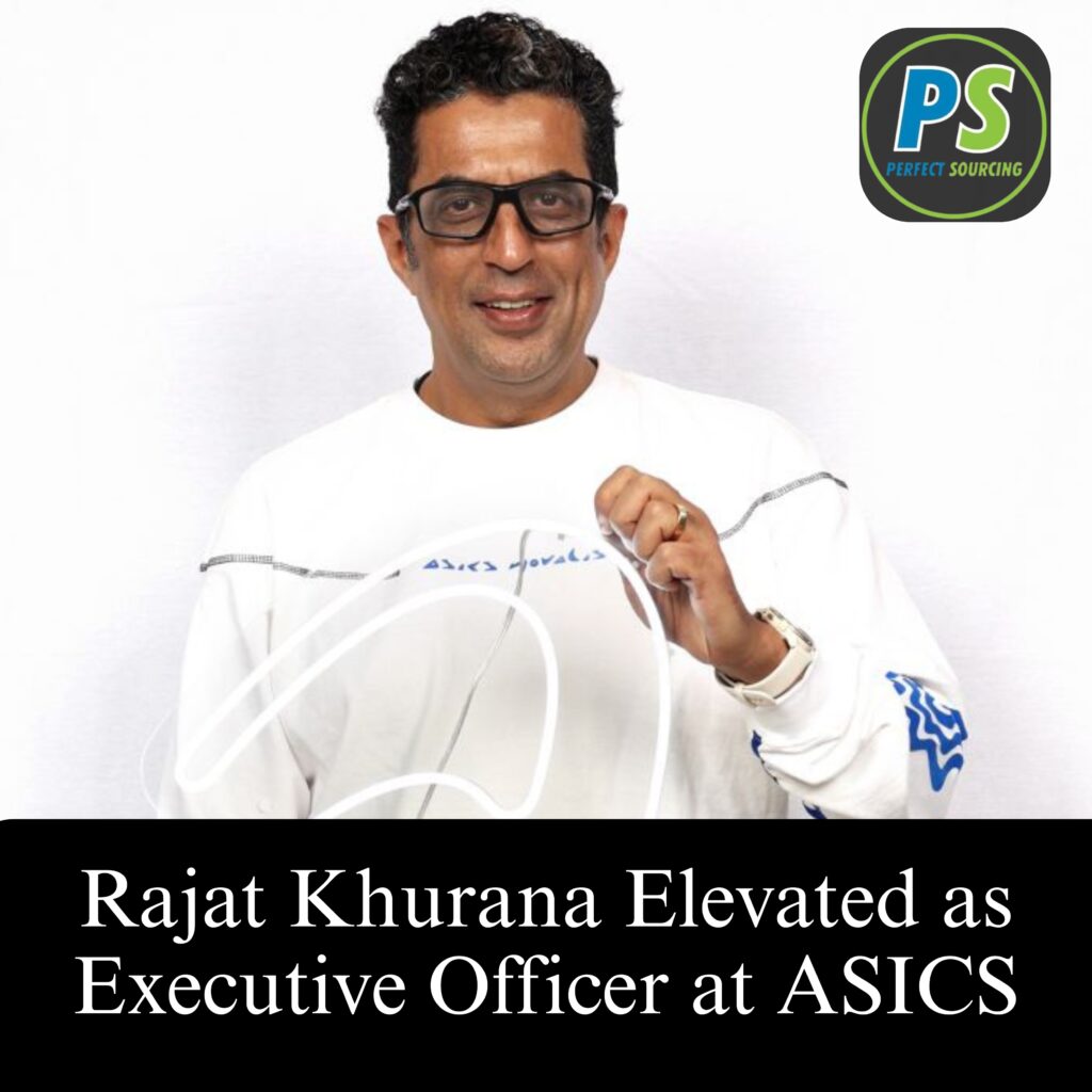 Rajat Khurana Elevated as Executive Officer at ASICS