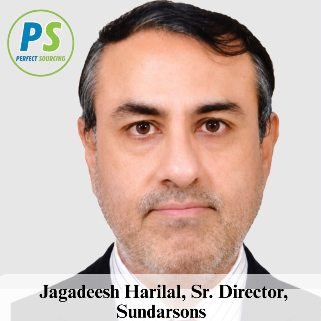 Jagadeesh Harilal, Sr. Director, Sundarsons