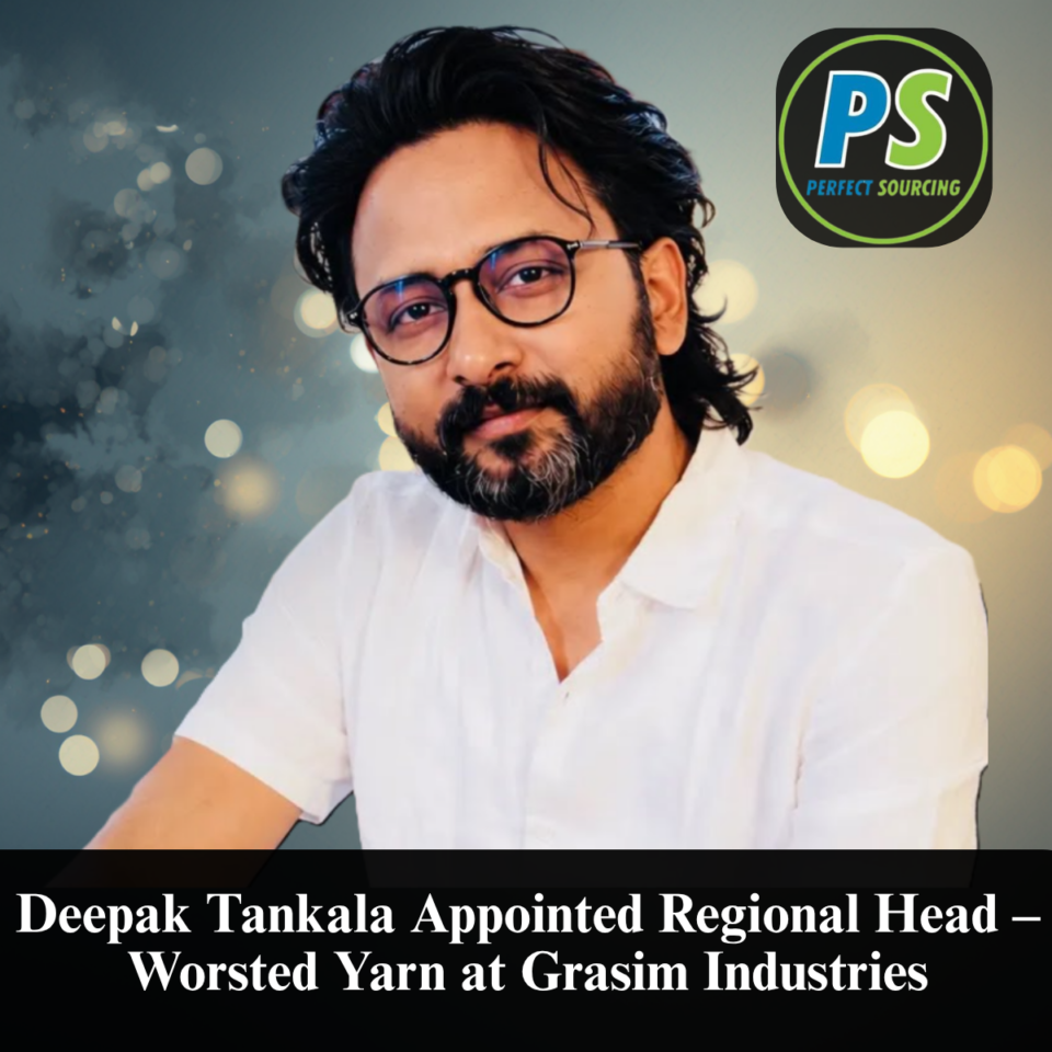 Deepak Tankala Appointed Regional Head – Worsted Yarn at Grasim Industries