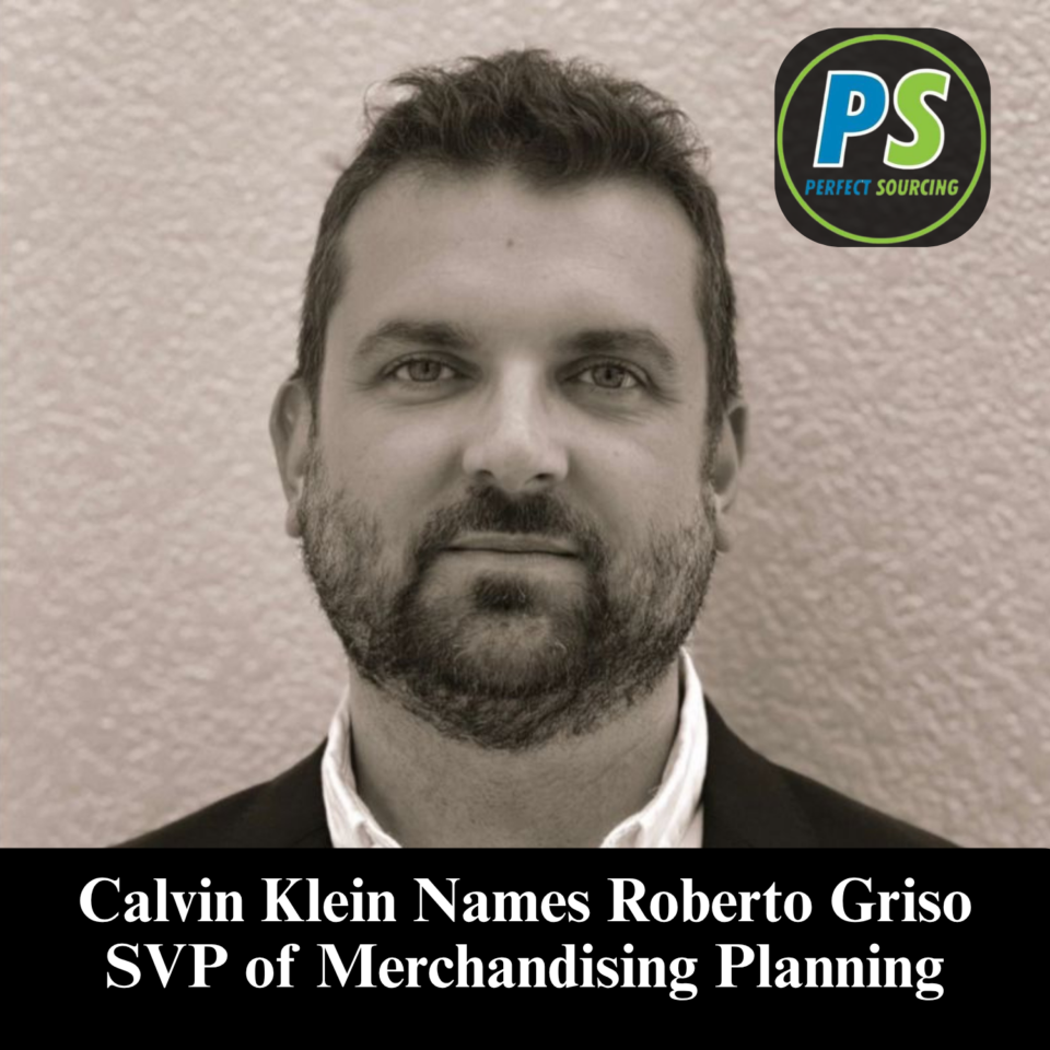 Calvin Klein Names Roberto Griso SVP of Merchandising Planning