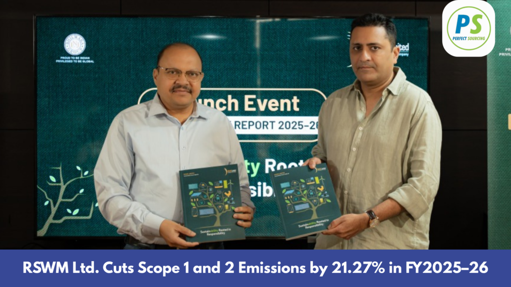 RSWM Cuts Scope 1 and 2 Emissions by 21.27% in FY2025–26