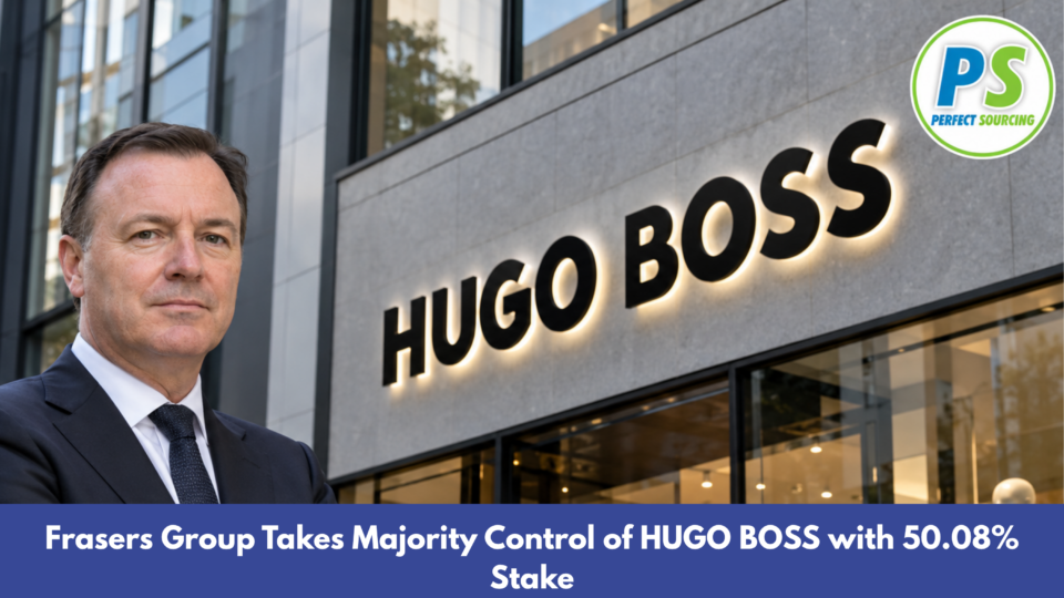 Frasers Group Takes Majority Control of HUGO BOSS with 50.08% Stake