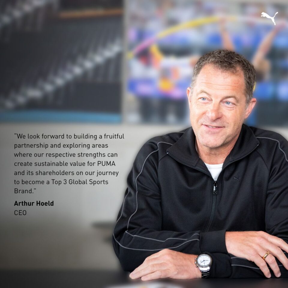 PUMA welcomes ANTA Sports as new largest shareholder