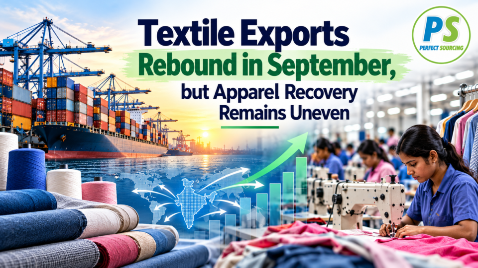 Textile Exports Rebound in September, but Apparel Recovery Remains Uneven